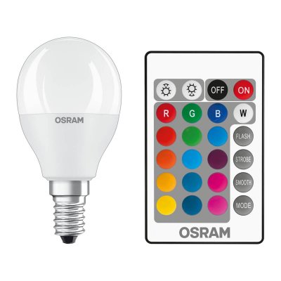 OSRAM  ampoule LED E14 4,9W Star+ goutte mat Remote