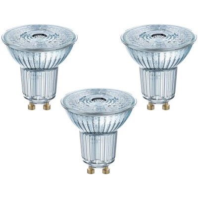 OSRAM  Ampoule LED Plastique 4.3 W GU10 - Blanc - 3 Pi&egrave;ces
