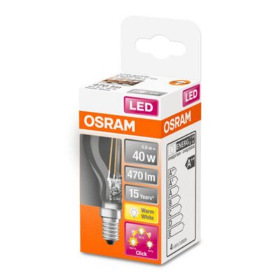 OSRAM  Classic P ampoule LED E14 4&nbsp;W 827 3-Step-dim