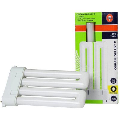 OSRAM  - Dulux f 24W 830 Blanc Chaud - 4-Pins - 3000K - Blanc Chaud