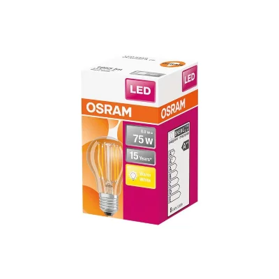 OSRAM  E27 7&nbsp;W 827 retrofit ampoule LED fil claire
