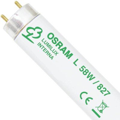 OSRAM  Lumilux Interna T8 58W - 827 Blanc Tr&egrave;s Chaud | 150cm
