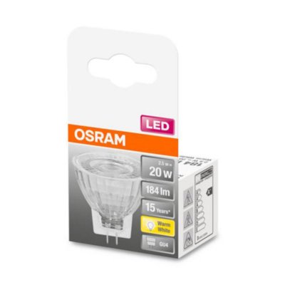 OSRAM  r&eacute;flecteur LED GU4 MR11 2,5&nbsp;W 2&nbsp;700&nbsp;K