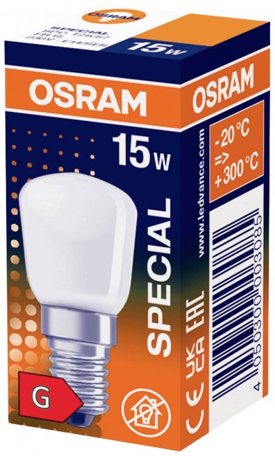 OSRAM  SPC. T26/57 FR 15 Ampoule Incandescente 15 W 230 V E14