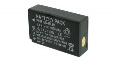 OTECH  Batterie Compatible avec Nikon EN-EL20A