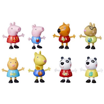 HASBRO Other Baby Toys Peppa Pig Pack De 8 Figurines