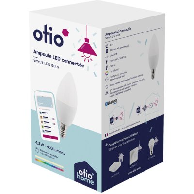 OTIO  Ampoule Led Connect&eacute;e Bluetooth E14 5w -