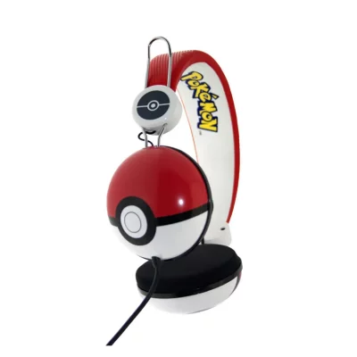 OTL TECHNOLOGIES  Pokeball Pok&eacute;mon Headphones Argent&eacute;