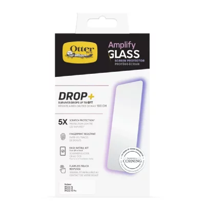 OTTERBOX  Amplify Antimicrobial Iphone 13/14 Screen Protector Clair