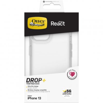 OTTERBOX  Coque arri&egrave;re React iPhone 13 - Transparent