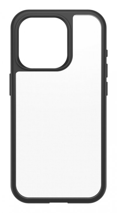 OTTERBOX  Coque arri&egrave;re React iPhone 15 Pro - Transparent / Noir