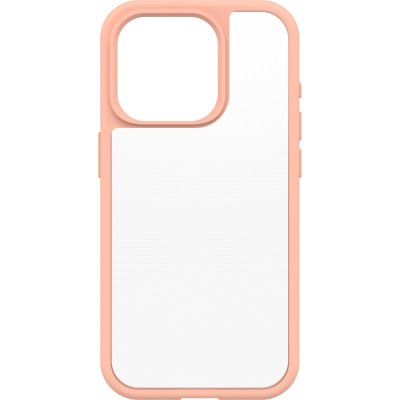 OTTERBOX  Coque arri&egrave;re React iPhone 15 Pro - Transparent / Peach