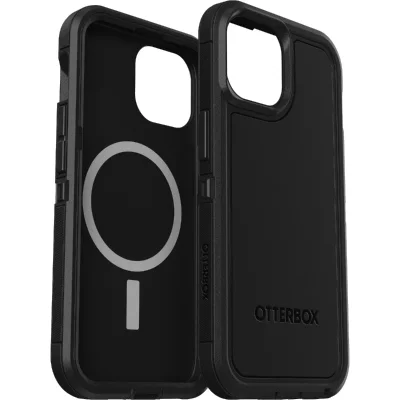 OTTERBOX  Coque Defender Rugged avec MagSafe iPhone 15 - Noir
