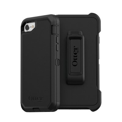 OTTERBOX  Coque Defender Rugged iPhone SE (2022 / 2020) / 8 / 7 - Noir