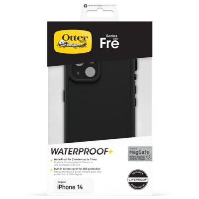 OTTERBOX  Fre MagSafe Protection d&eacute;cran Apple iPhone 14 noir