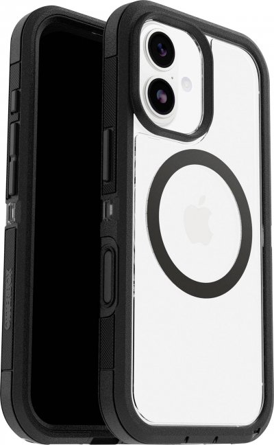 OTTERBOX  Protection d&eacute;cran Apple iPhone 17 transparent, noir 77-98480