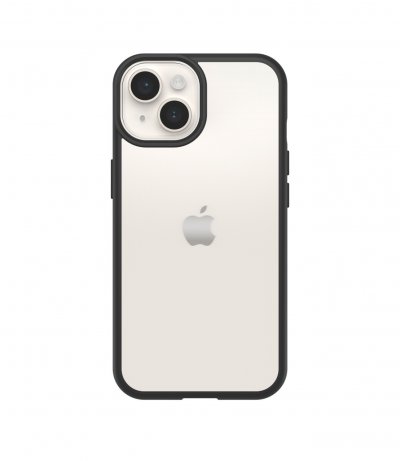 OTTERBOX  React Apple iPhone 15 Pro Black Crystal - clear/black - ProPack