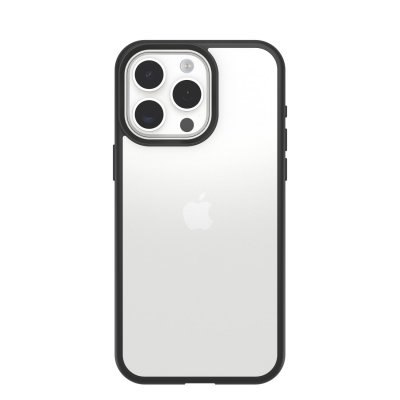 OTTERBOX  React Apple iPhone 15 Pro Max Black Crystal - clear/black - ProPack