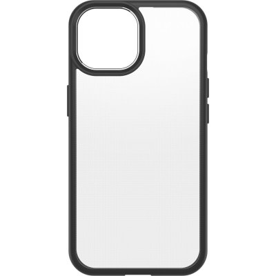 OTTERBOX  React Series pour iPhone 15, Black Crystal (Clear/Black)