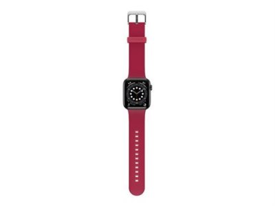  OtterBox Un bracelet&agrave; porter partout pour Apple Watch (42/44mm) Rouge Rubellite
