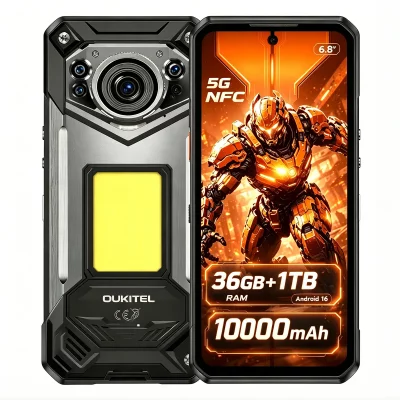 OUKITEL  WP500 12GB+1TB 10000mAh 45W 5G - Noir