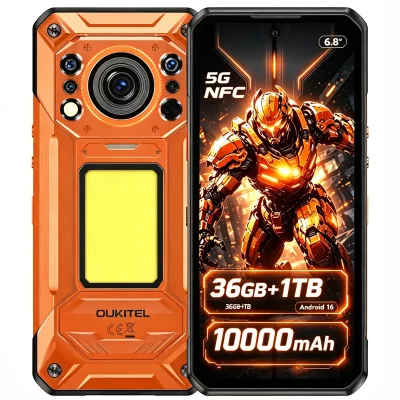 OUKITEL  WP500 12GB+1TB 10000mAh 45W 5G - Orange