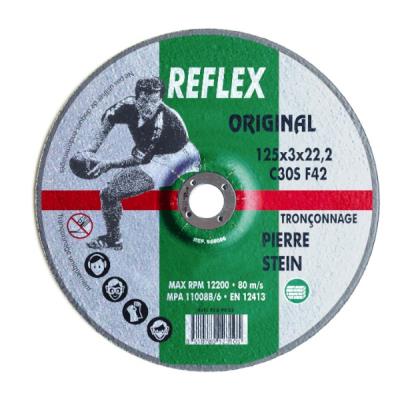 OUTIFRANCE  - Disque &agrave; tron&ccedil;onner &Oslash; 125 mm (mat&eacute;riaux moyeu d&eacute;port&eacute;)