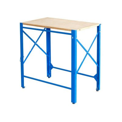 OUTIFRANCE  - Etabli de chantier pliant avec poign&eacute;e 0,8*0,5 m