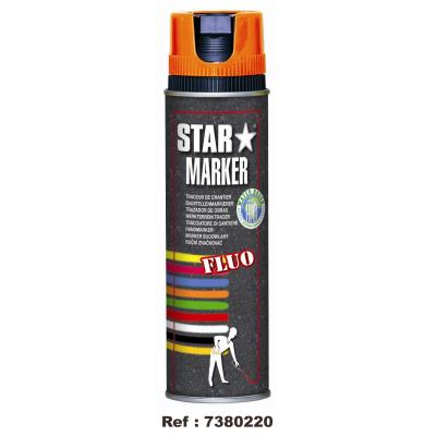 OUTIFRANCE  - Peinture De Marquage Temporaire Orange Fluo 500 Ml