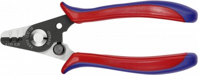 KNIPEX Outil &Agrave; D&eacute;nuder Pour C&acirc;bles Fibres Optiques - 130mm - 0125-025mm