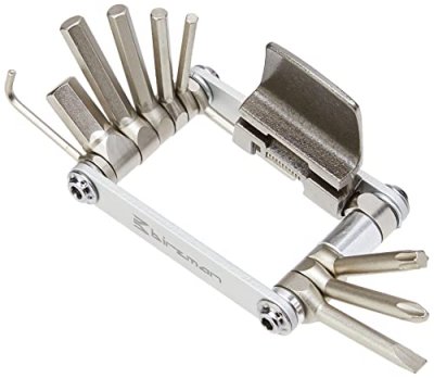 BIRZMAN Outil multifonction v&eacute;lo 15 fonctions  E-version - argent - TU