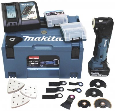 MAKITA Outil multifonctions 18V LXT (2x5,0 Ah) en MAKPAC -  DTM51RT1J3