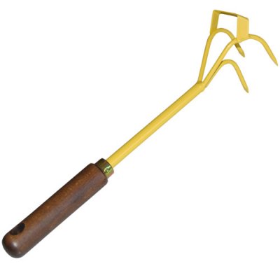 OUTILS PERRIN  Griffe Piocheuse Petit Mod&egrave;le avec Grattoir, 5cm Largeur