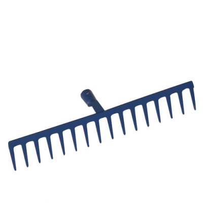 OUTILS PERRIN  R&acirc;teau Forg&eacute; Droite sans Manche, 12 Dents