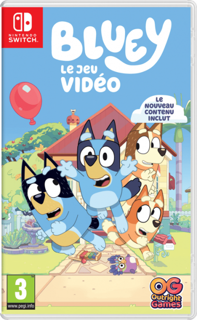 OUTRIGHT GAMES  Bluey Le Jeu Video Nintendo Switch 2023 - Neuf