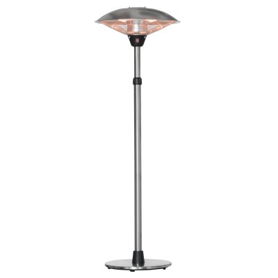 OUTSUNNY  Parasol chauffant &eacute;lectrique 3000W et IP44 