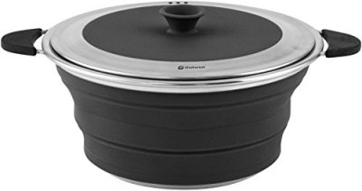 OUTWELL  - Collaps Pot With Lid - Popote taille M, gris
