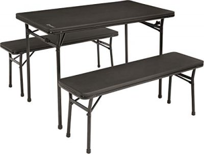 OUTWELL  Pemberton Table De Pique-nique Banc Set 3 Pi&egrave;ces Noir