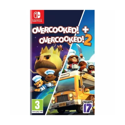 JUST FOR GAMES Overcooked! + overcooked! 2