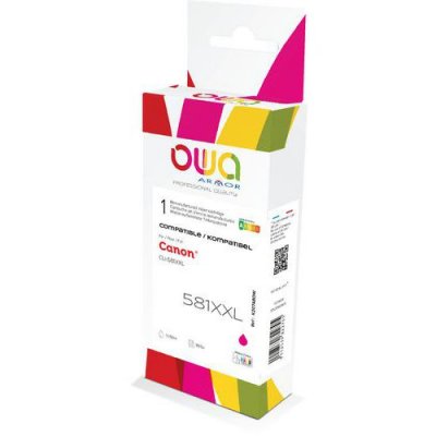OWA  Cartouche compatible CANON CLI-581XXL Magenta B12715R1