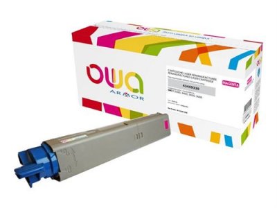 ARMOR OWA - magenta - remanufactur&eacute; - cartouche de toner (alternative for: OKI 43459330) 