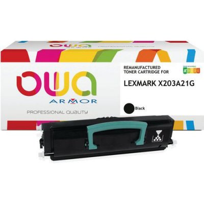 OWA  - Noir - compatible - cartouche de toner - pour Lexmark X203n, X204n 