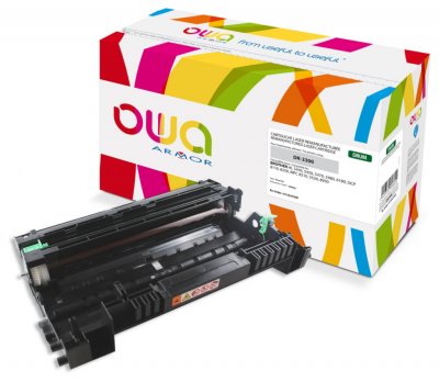OWA   tambour k15547ow remplace brother dr-3300, noir noir