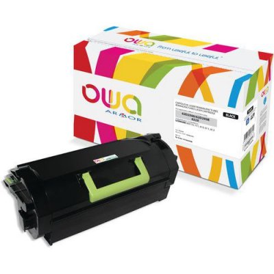 OWA   toner k15644ow remplace lexmark 62d2x0e noir