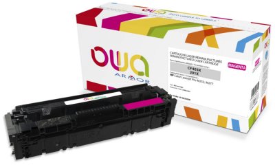 OWA   toner k15835ow remplace hp cf402x, jaune noir