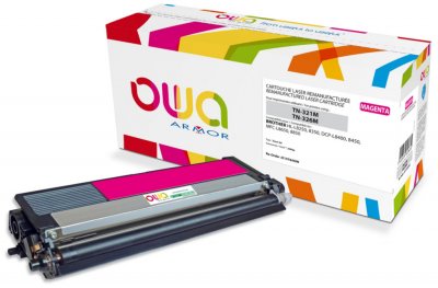 OWA  Toner remanufactur&eacute; compatible BROTHER TN321 TN326 Magenta