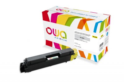 OWA  Toner remanufactur&eacute; compatible KYOCERA TK-580 Jaune