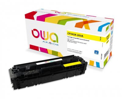 OWA  Toner remanufactur&eacute;  - standard - Jaune - pour HP CF542A