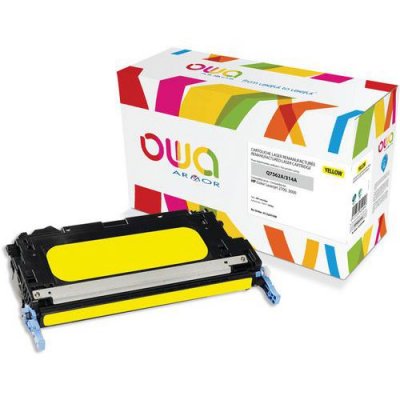 OWA  Toner remanufactur&eacute;  - standard - Jaune - pour HP Q7562A