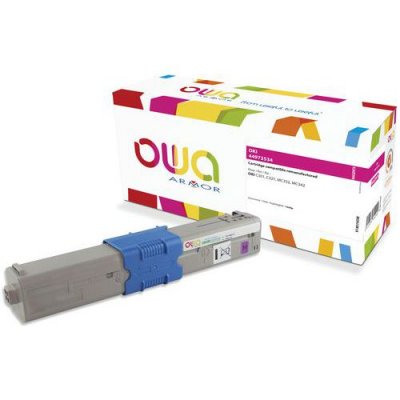 OWA  Toner remanufactur&eacute;  - standard - Magenta - pour OKI 44973534
